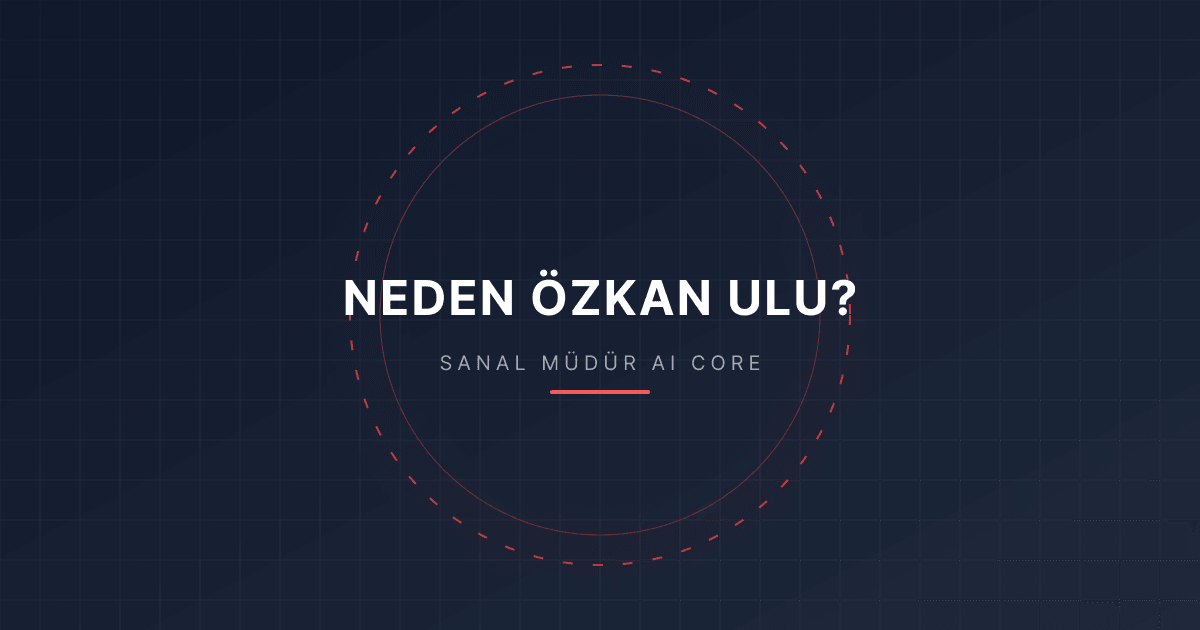 Neden Özkan ULU? Web Tasarımında Tercih Edilmesi Gereken 7 Sebep (Hız + Güven)